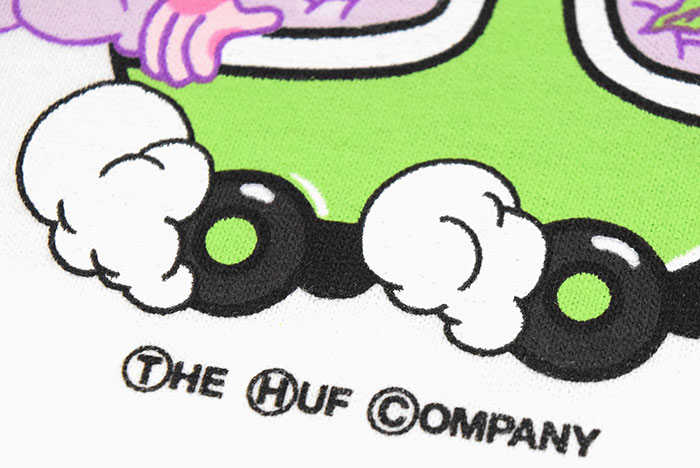 HUF X 420 コレクション SHARING IS CARING Tシャツ 送料関税込 ハフ) HUF 420 SHARING IS CARING TEE (SS:TEE)(TS01909-WH) T