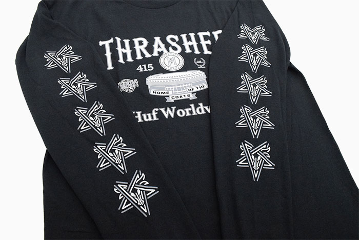 HUF ハフ ロンT Tシャツ 長袖 メンズ スラッシャー モンテレイ