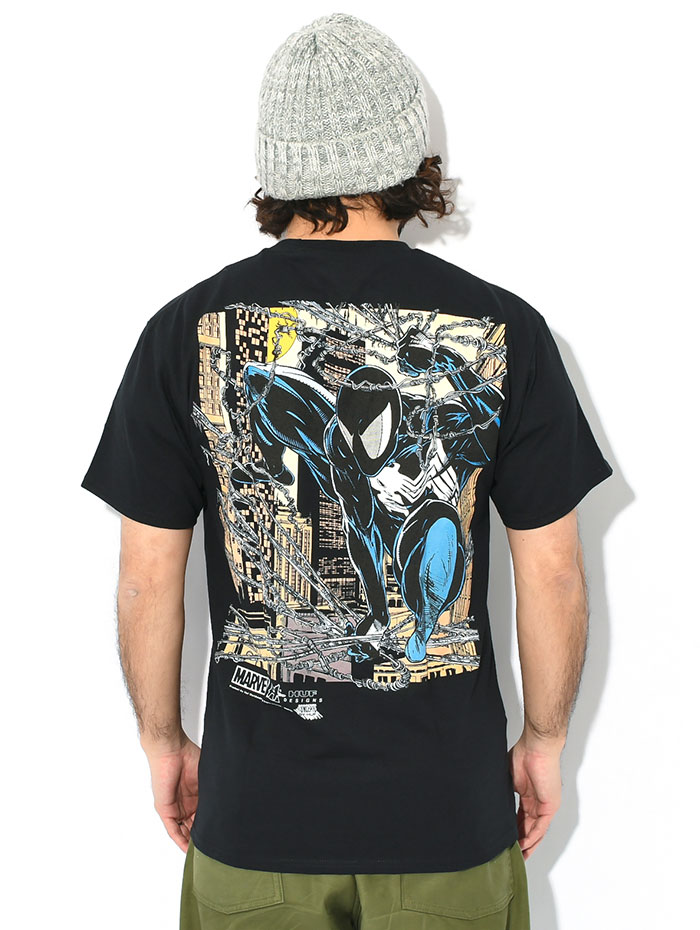 HUF ハフ Tシャツ 半袖 メンズ スパイダーマン ハンギン アウト コラボ 