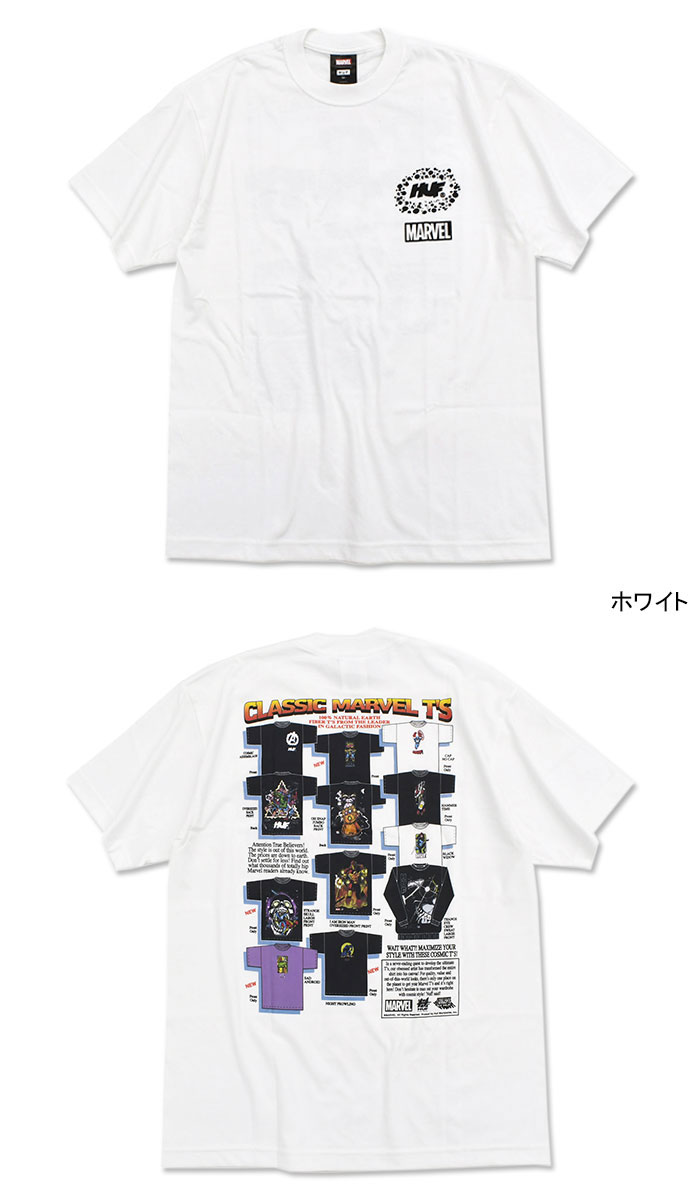 HUF x MARVEL アベンジャーズ コラボ トライアングル SSTシャツ 楽天市場】HUF ハフ × AVENGERS アベンジャーズ コラボ SAD