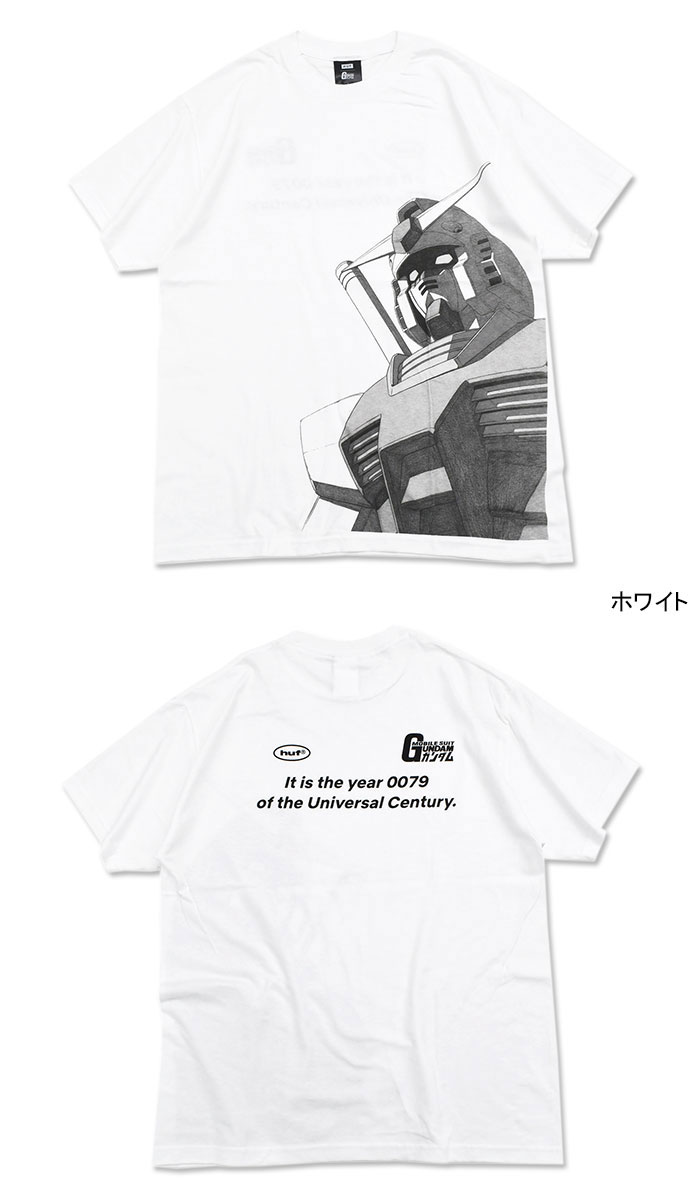 ハフ Tシャツ 半袖 HUF メンズ ガンダム ブレイクスルー コラボ ( GUNDAM Breakthrough S/S Tee カットソー  機動戦士ガンダム TS02315 )[M便 1/1]