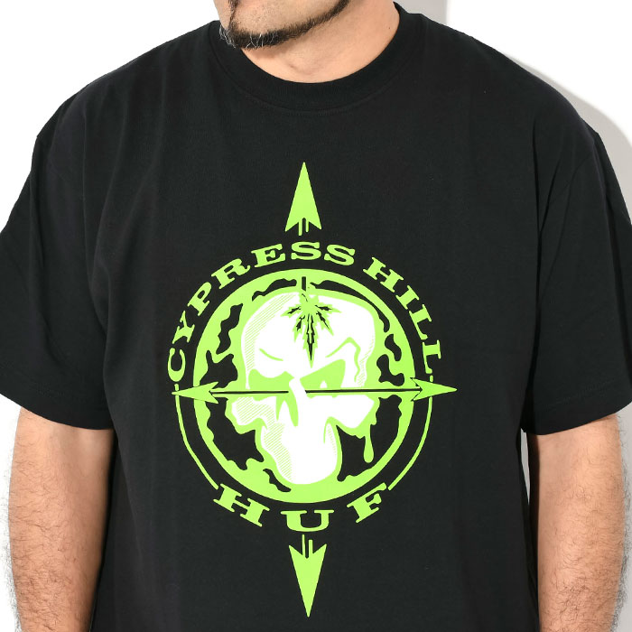 HUF ハフ Tシャツ 半袖 メンズ サイプレス ヒル ブランテッド