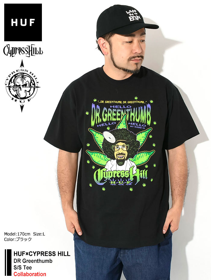 HUF（ハフ） Tシャツ 半袖 メンズ サイプレス ヒル ドクター グリーン