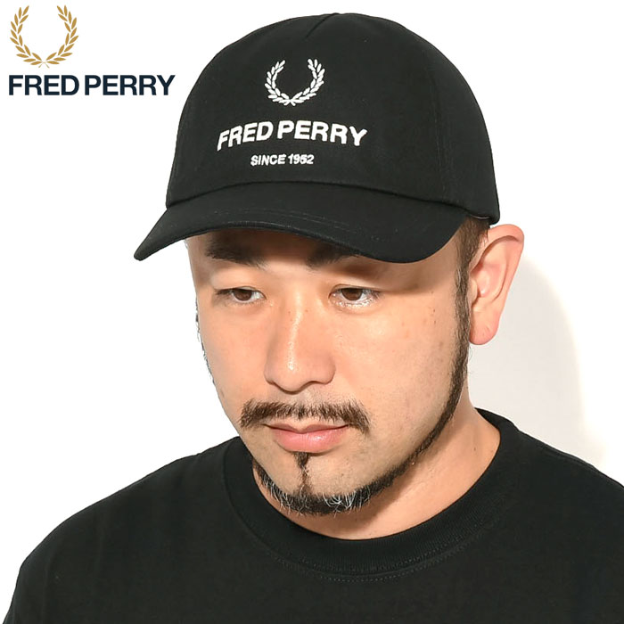 FRED PERRY HW8667 Cotton Canvas Branded Cap frp hw8667 ice field Yahoo
