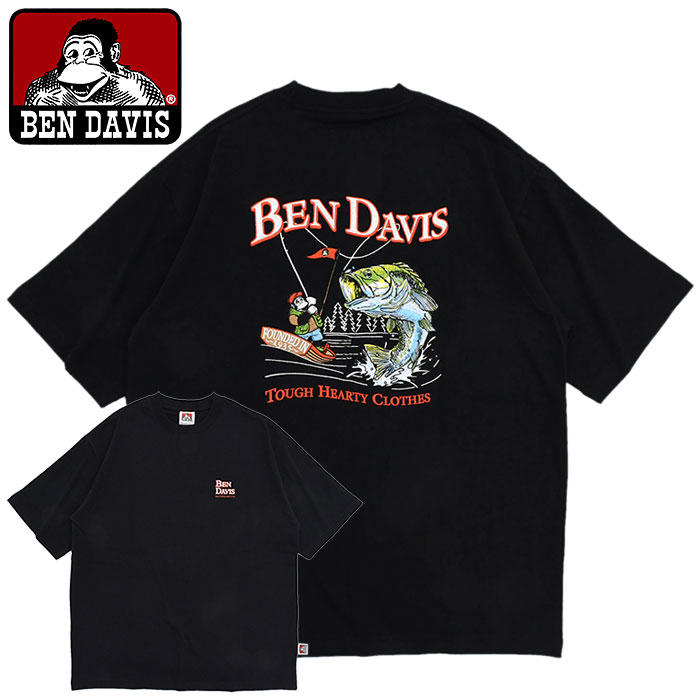 BEN DAVIS（ベンデイビス） Tシャツ 半袖 メンズ フィッシング EMB ( I