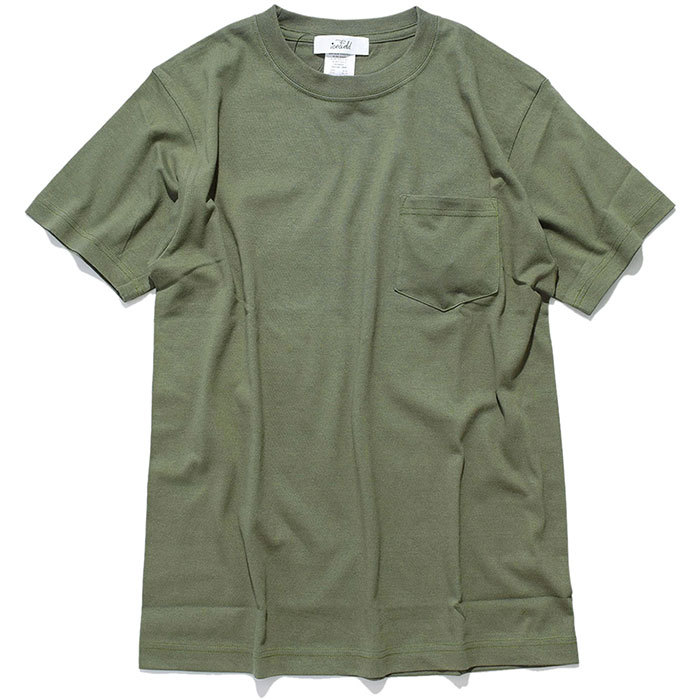 送料無料 アイスフィールド Tシャツ 半袖 ICEFIELD メンズ ポケット ( icefield Pocket S/S Tee T-SHIRTS カットソー トップス IF-T001 )｜icefield｜06