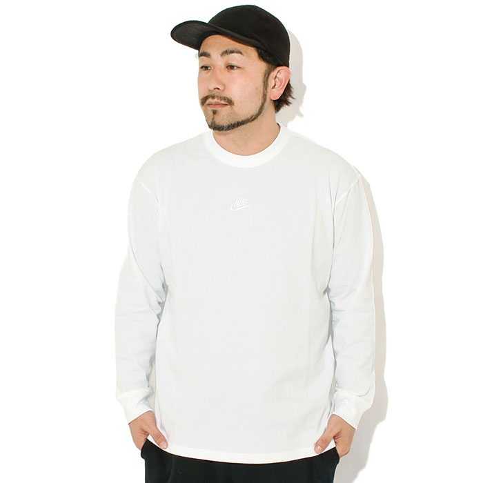 NIKE（ナイキ） ロンT Tシャツ 長袖 メンズ PREM ESS S LSE ホワイト