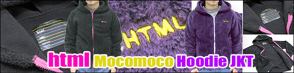 低価最新作 html(エイチ・ティー・エム・エル) Mocomoco Hoodie JKT ice field - 通販 - PayPayモール 得価限定品