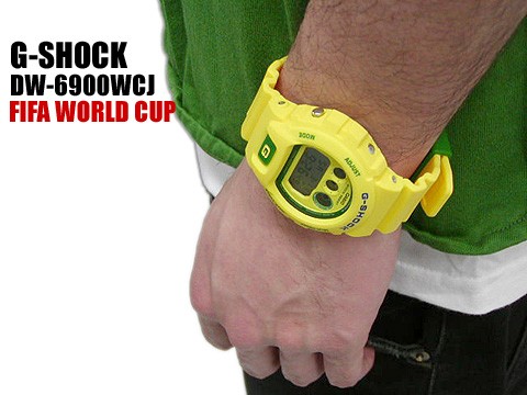 CASIO CASIO(カシオ) G-SHOCK DW-6900WCJ FIFA WORLD CUP : ice