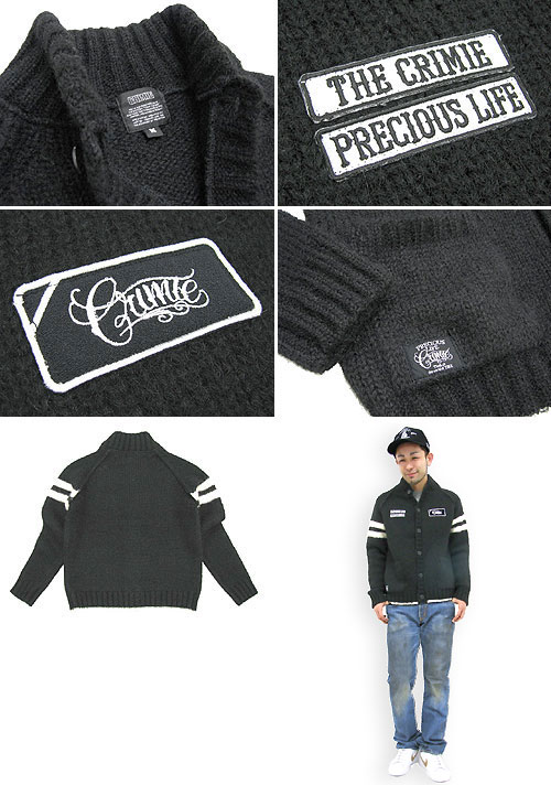 THE CRIMIE ブラック カーディガン L img55755564.jpg