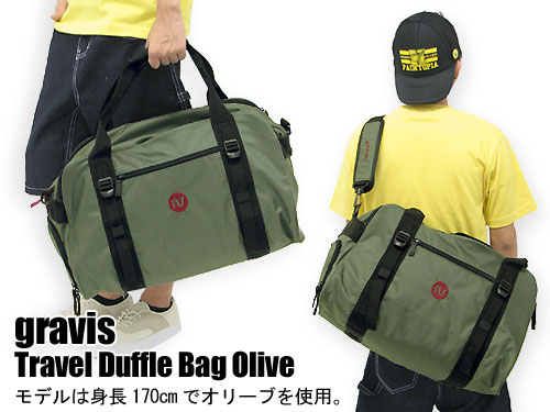 グラビス gravis トラベル ダッフル バッグ オリーブ メンズ & レディース(gravis Travel Duffle Bag Olive  バッグ ユニセックス 237379-305) : gra-237379-305 : ice field - 通販 - Yahoo!ショッピング