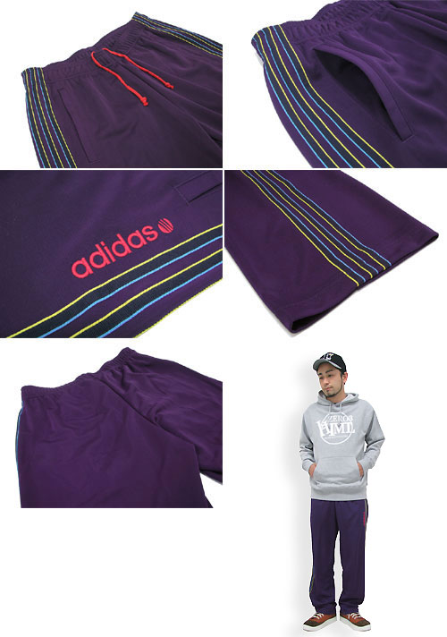 adidas Originals アディダス SC トラック ジャージ パンツ パープル