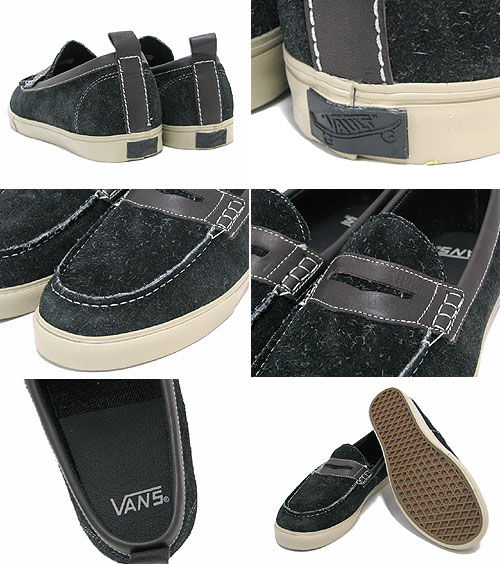 VANS バンズ スニーカー ペニー ローファー LX Black/Castlerock