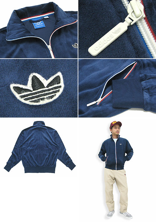 adidas Originals アディダス ジャージ PB ベロア トラック