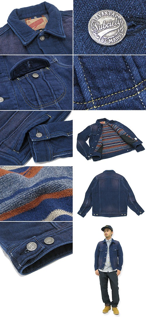 Subciety サブサエティ ジャケット タイプ 1 デニム jacket Subciety サブサエティ ジャケット タイプ 1 デニム jacket