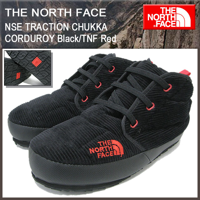 ザ ノースフェイス The North Face ヌプシ トラクション チャッカ コーデュロイ ブラック Tnfレッド メンズ ブーツ シューズ Nf Kr Ice Field 通販 Paypayモール