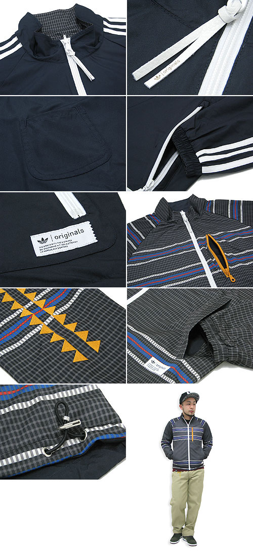 【希少・廃盤】アディダス オリジナルス ロックアップ セットアップ ネイビー adidas Originals アディダス リバーシブル トラック トップ
