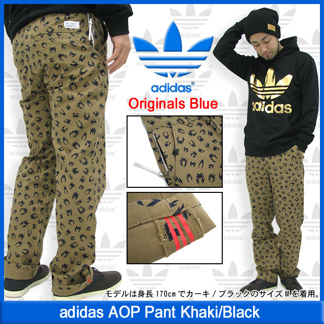adidas Originals アディダス AOP パンツ カーキ/ブラック オリジナル