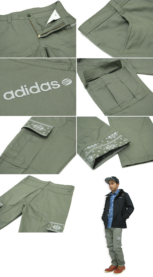 adidas Originals アディダス ST PS ロング パンツ グレー 限定(adidas