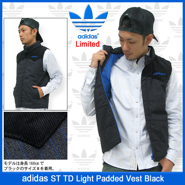 adidas Originals アディダス ST TD ライト パデッド ベスト ブラック 限定(adidas Light Padded Vest  Black メンズ F41656) : ice field - 通販 - Yahoo!ショッピング