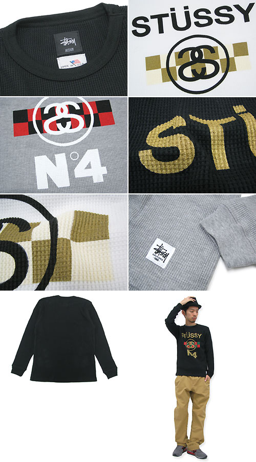 Stussy サーマル 長袖 XS Stussy サーマル - メルカリ