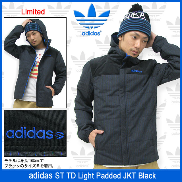 アディダス薄手ライトダウン軽量サイズL adidas Originals アディダス ST TD ライト パデッド ジャケット