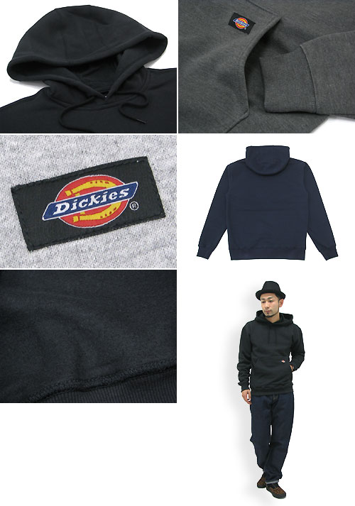 Dickies ディッキーズ TW392 ミッドウェイト フリース プル