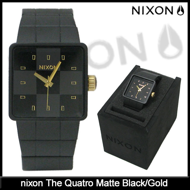 ニクソン nixon 腕時計 ザ クアトロ Gunmetal(nixon The Quatro メンズ