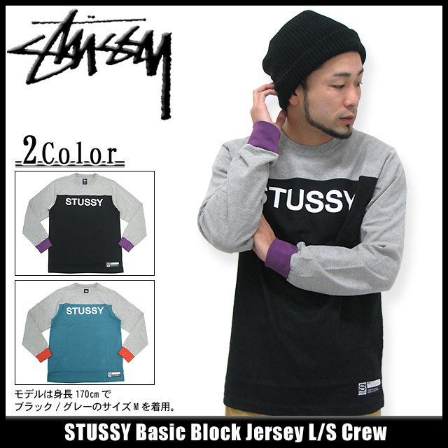 STUSSY（ステューシー） STUSSY Basic Block Jersey カットソー 長袖