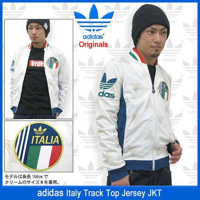 アディダス Adidas ジャージ イタリア トラック トップ ジャージー ジャケット オリジナルス Italy Jersey Jkt Originals メンズ F Ice Field 通販 Paypayモール