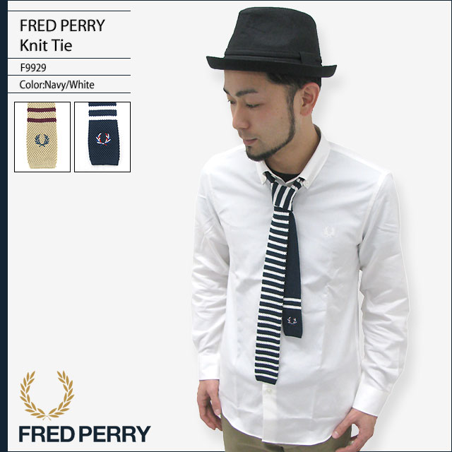 フレッドペリー FRED PERRY ニット ネクタイ 日本企画