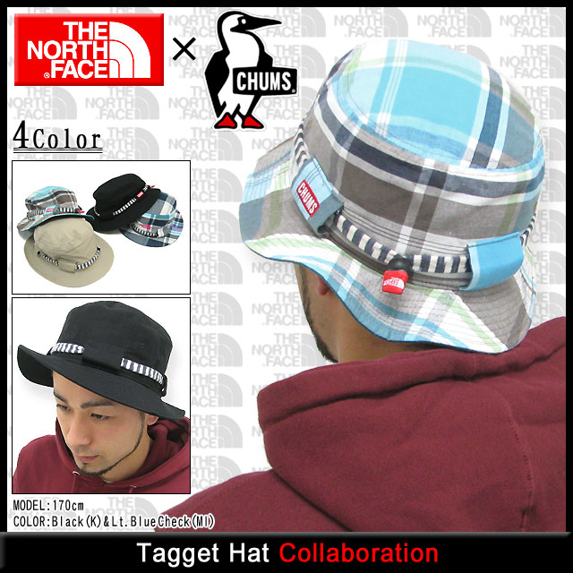 ザ ノースフェイス THE NORTH FACE×チャムス タゲット ハット コラボ(the north face×chums Tagget Hat  Wネーム メンズ NN80133)