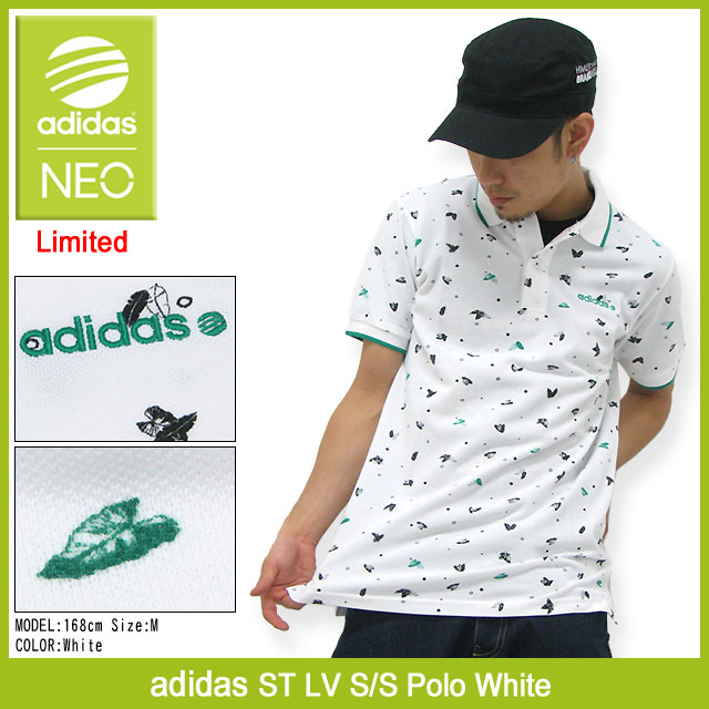 adidas アイボリー ポロシャツ 半袖 adi-fm2197.jpg