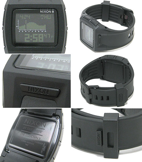 ニクソン nixon 腕時計 ザ ローダウン 2 Black(nixon The Lodown II Black メンズ腕時計 男性用  NA289000)