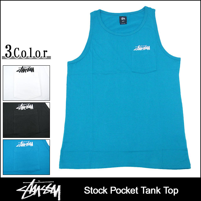 STUSSY（ステューシー） STUSSY Stock Pocket タンクトップ(stussy