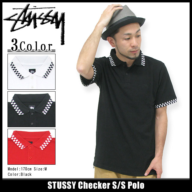 Stussy カジュアル 8ball ポロシャツ STUSSY(ステューシー) / 90s/香港製/紺タグ/ポロシャツ/XL