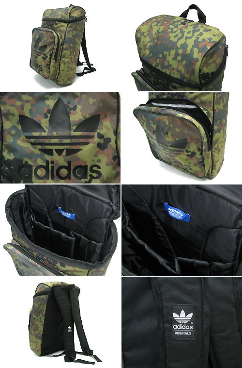 adidas Originals アディダス トレフォイル クラシック カモ バック