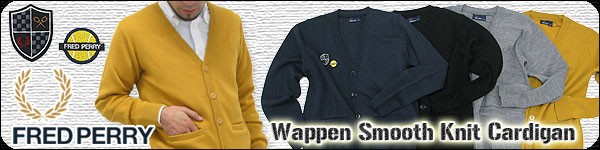 人気モデル フレッドペリー 刺繍 ロゴ XL リンガー モヘヤ カーディガン FRED PERRY - 人気モデル フレッドペリー 刺繍 ロゴ XL リンガー