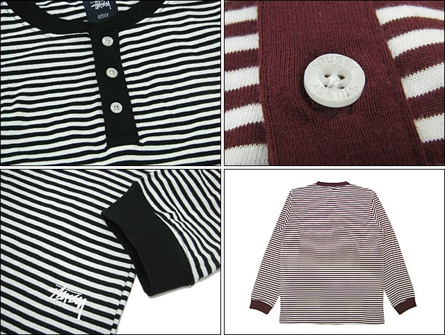 STUSSY ステューシー トレーナー メンズ Fleece Zip Mock Neck