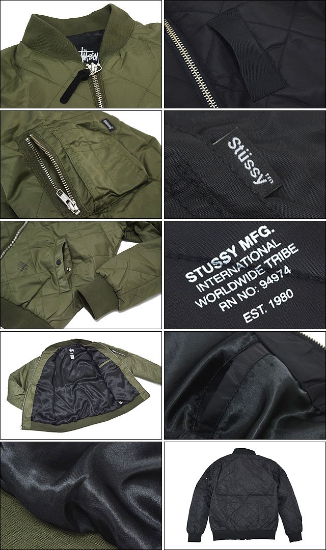 Stussy TOKYO LTD MA1 Ｌサイズ f58266d335422bcea4904ea57f9479
