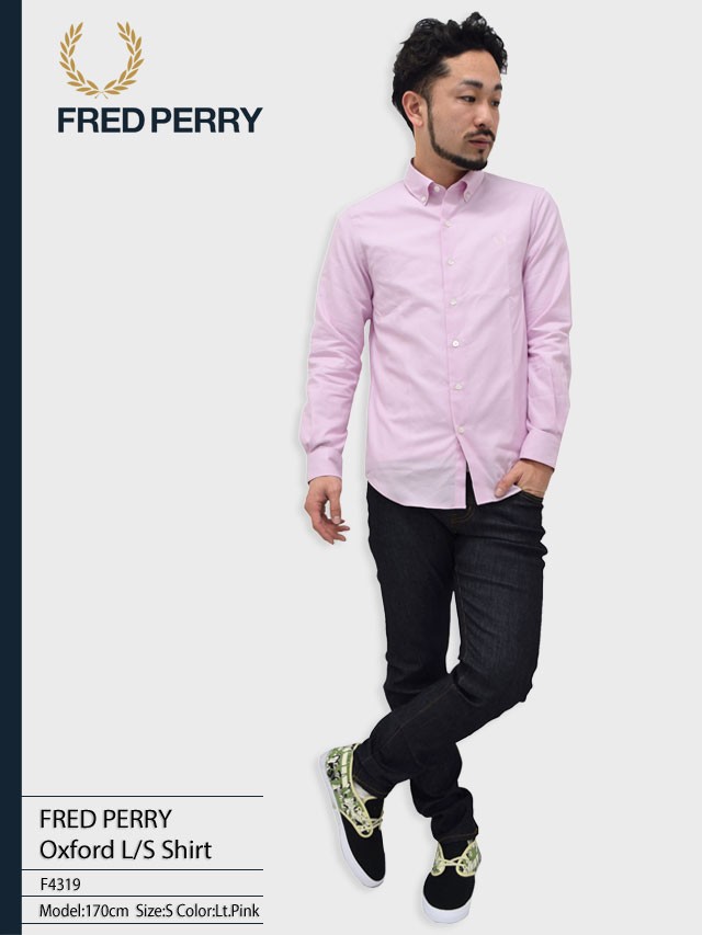 FRED PERRY フレッドペリー オックスフォードシャツ　長袖 楽天市場】フレッドペリー Fredperry シャツ 長袖 Oxford Shirt