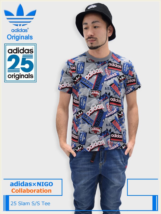 adidas originals nigo アロハシャツ 半袖 シャツ adidas（アディダス）の「Adidas Originals X Nigo 25 Aloha
