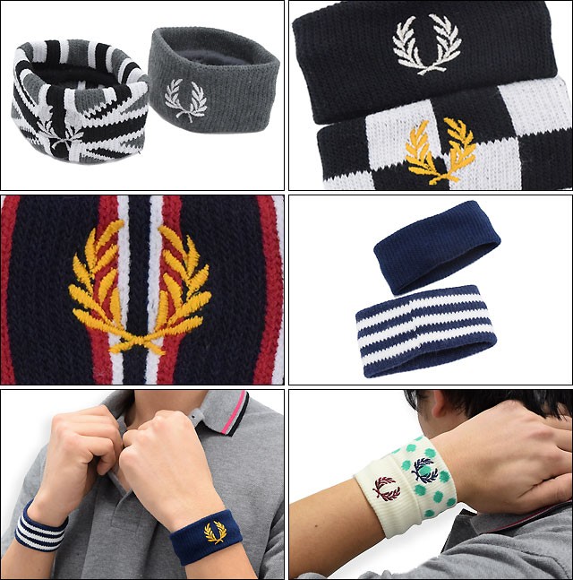 FRED PERRY（フレッドペリー） スウェット リストバンド 日本企画 男性