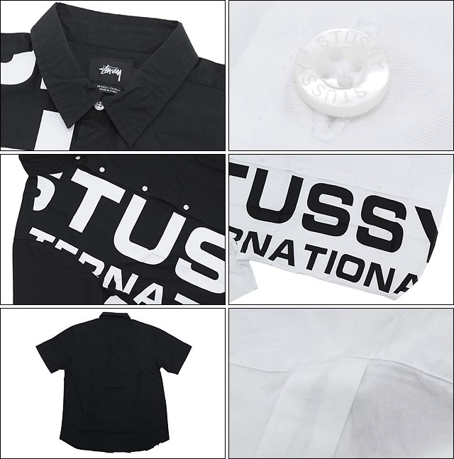 STUSSY（ステューシー） STUSSY Shout Out シャツ 半袖(stussy shirt