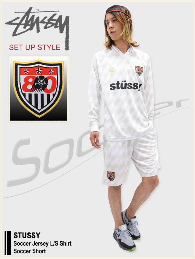 STUSSY 長袖 シャツ サッカーシャツ ユニフォーム L XL 楽天市場】ステューシー STUSSY シャツ 長袖 メンズ Soccer