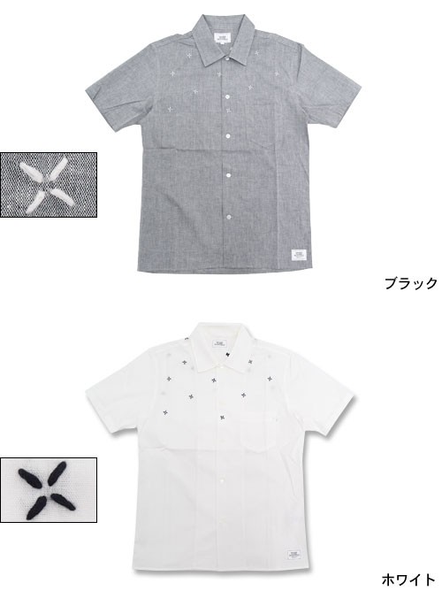CRIMIE クライミー シャツ 半袖 メンズ クロス(crimie Cross S/S