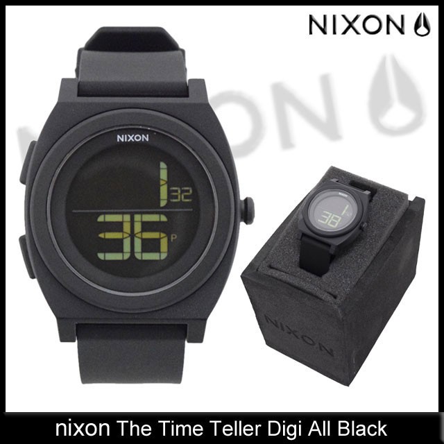 がスタート ニクソン The Time Teller Digi All Black 防水 Na Ice Field 通販 Paypayモール Nixon 腕時計 レディース メンズ ザ タイムテラー デジ オールブラック Nixon アクティブ Rafkaup Is