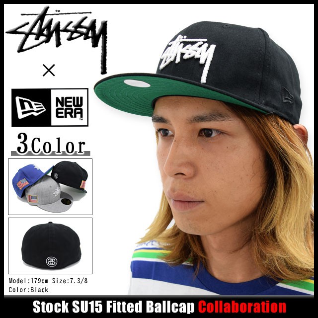 ステューシー STUSSY×NEW ERA ニューエラ キャップ 帽子 Stock