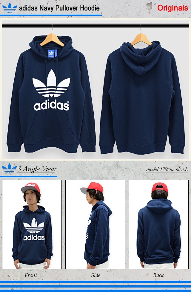 adidas Originals アディダス プルオーバー パーカー メンズ