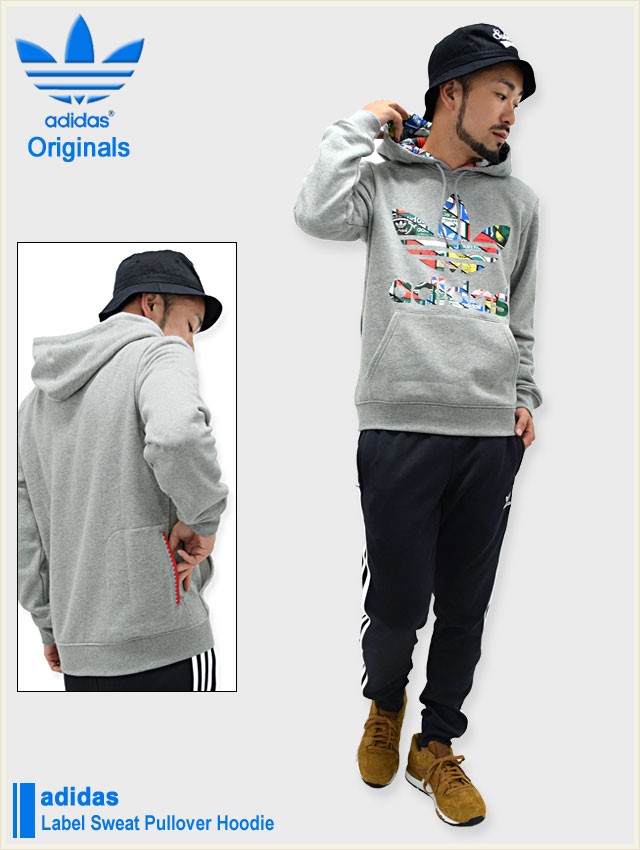 adidas Originals アディダス プルオーバー パーカー メンズ